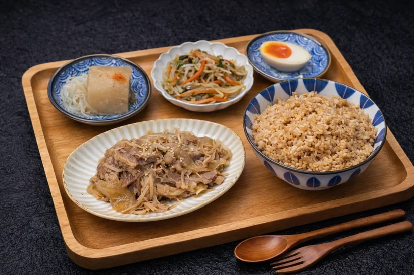 兩嚿飯公司團餐:日式壽喜燒牛肉便當